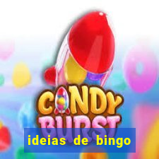 ideias de bingo para o natal